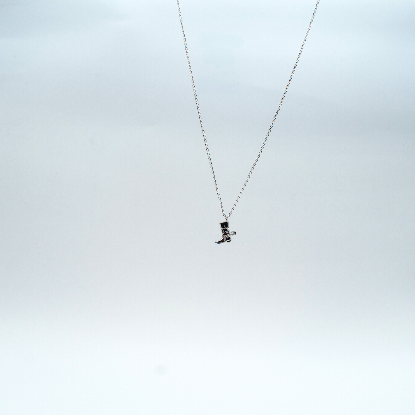 The Lainey Dainty Cowgirl Boot Necklace