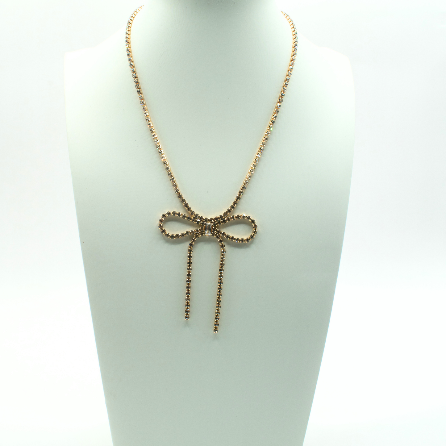 The Anastasia Bow Necklace